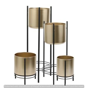 Macetas de Metal y Hierro Hechas a Mano para Plantas de Jardín, Decoración para Sala de Estar y Dormitorio - Product Image 2