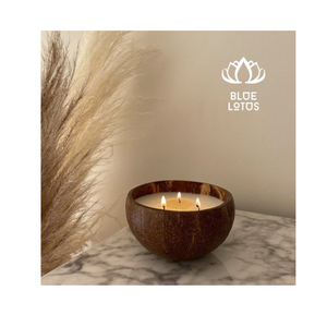 TOP Natural Coconut Shell <b>Candle</b> Bowl | Handcrafted Premium Rustic <b>Candle</b> Vessel Wholesale - Product Image 1