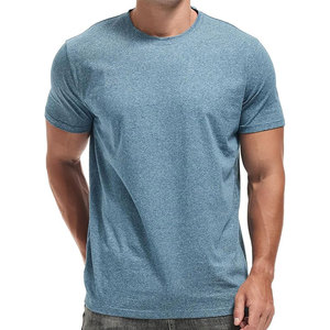 T-shirts pour hommes de haute qualité en microfibre, coton, manches courtes, décontractés, surdimensionnés, respirants, séchage rapide, design ajusté personnalisé - Product Image 5
