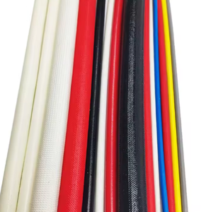 Gaine tressée en fibre de verre enduite de caoutchouc silicone ignifuge basse tension Sunbow 1,5 kV 2,5 kV 4 kV 7 kV - Product Image 1