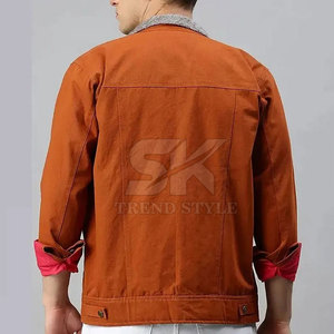 Chaquetas de mezclilla para hombre de primera calidad hechas en Pakistán, diseño y color personalizados, servicio mayorista OEM, chaqueta de invierno para hombre - Product Image 5