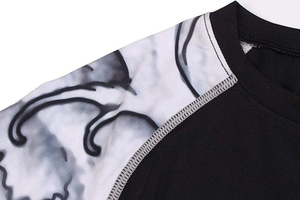 uv fifty plus sun protection rash guard women beach swimwear mens rash guard custom <b>printing</b> fitness compression long sleeve - Product Image 4