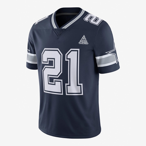 Camiseta de Fútbol Americano Isiah Pacheco 10 Mahomes para Hombre, Réplica 1:1 de Alta Calidad, 100% Poliéster, Protección UV, Roja, Negra y Blanca, Manga Corta - Product Image 2