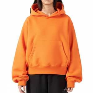 Sudadera con Capucha Extra Grande para Mujer, Estilo Urbano, Informal, Holgada, Suave, Cálida, de Manga Larga, Sudadera de Moda Urbana - Product Image 1