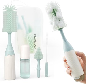 Ensemble de brosses pour biberons Momcozy 7-en-1 avec support de séchage - Product Image 3