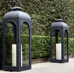 Farol de metal duradero con asa resistente, fácil de transportar para actividades al aire libre e iluminación de emergencia - Product Image 1