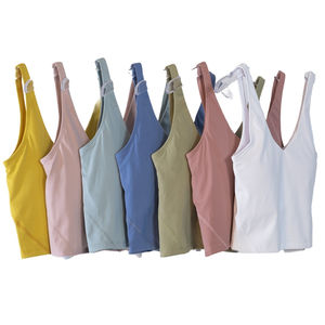 Soutien-gorge de sport pour femme en stock, forme en U, maintien élevé, sans coutures, confortable, respirant, pour le quotidien, le yoga et la gym - Product Image 2