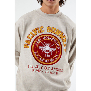 Men's 100% Cotton Hoodies Sweatshirts Heavy Weight <b>Thick</b> <b>Fleece</b> Oversized Digital Puff Printed Knitted Pullover - Product Image 2