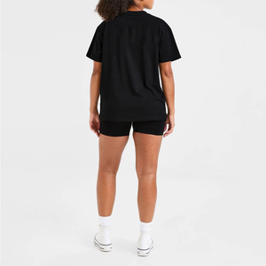 Nueva Llegada, Camisetas de Cuello Redondo Extra Grandes para Mujer, Logotipo Personalizado, Venta al Por Mayor, Ajuste Holgado, Jersey Transpirable, Secado Rápido y Ligero - Product Image 6