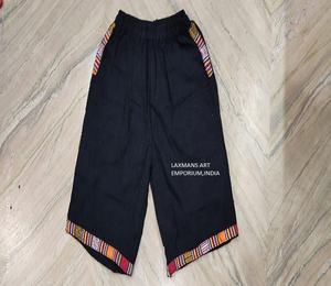 Pantalones cortos de cáñamo de algodón nepalí Casual cintura media patrón sólido personalizable servicio OEM - Product Image 3