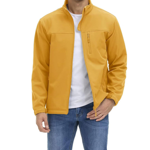 Lightweight <b>Men's</b> Softshell Outdoor <b>Jackets</b> Waterproof Windproof Warm for Hiking Camping Sports or Casual Wear - Product Image 4