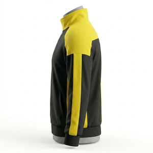 Haut de sport QZ de haute qualité, 96% polyester, 4% élasthanne, 220 g/m², avec élastique au bas. - Product Image 3