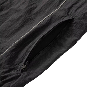 Costume de sport en tricot d'été coupe-vent imperméable à séchage rapide respirant pour homme avec fermeture éclair 100% polyester - Product Image 5
