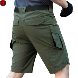 Men's Multicolor Cargo Shorts with Pockets Solid Color Casual Summer Outdoor Sports Beach Fishing Shorts Mid Waist - Product Image 6