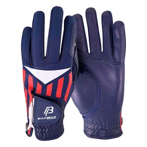 Guantes de Fútbol Americano Personalizados de Cuero, Impermeables, Ligeros, Antideslizantes, con Cierre de Gancho y Bucle, para Hombre, OEM, ODM, Marca Privada, Alta Calidad - Product Image 4
