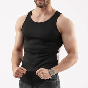 Débardeur de musculation pour homme, blanc et noir, sans manches, de haute qualité, nouveau design, respirant, fin et léger, le meilleur disponible - Product Image 6