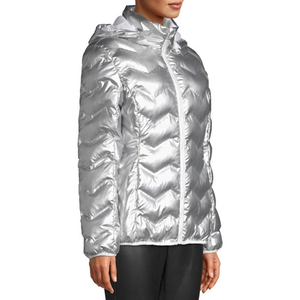 Custom Color Women's Waterproof Eco-Friendly Reversible Puffer Jacket High Quality OEM Design Price - Product Image 2