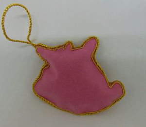 Adornos Colgantes Decorativos Navideños de Lujo, Decoraciones para Árboles de Navidad, Bordado a Mano en Acrílico, Adornos Colgantes Navideños Encantadores - Product Image 4