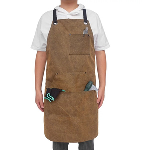 Classic Design Made Welding <b>Aprons</b> Reinforced Stitched Fashionable Breathable Welding <b>Apron</b> At Wholesale Cheapest Rates - Product Image 1