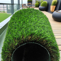 Gazon synthétique de jardin 20mm 30mm 40mm 50mm, gazon en plastique durable et écologique, rouleau de gazon artificiel vert, tapis paysager
