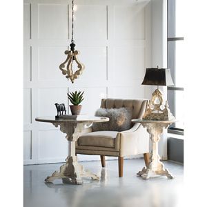Lampadario in legno di campagna francese bianco per lampadario da soggiorno luce a sospensione con lampadina non inclusa - Product Image 6