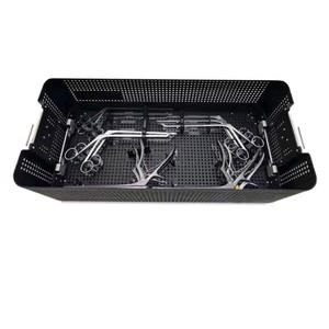 Ensemble d'instruments chirurgicaux pour la colonne lombaire en acier inoxydable, pour laminectomie orthopédique manuelle, certifié MOL, avec étui de stérilisation - Product Image 2