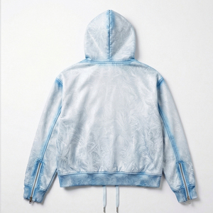 Sudadera con Capucha Profesional Personalizada con Estampado Gráfico, 100% Algodón, Sudadera de Invierno para Hombre, Sudadera de Forro Polar, Venta al por Mayor - Product Image 3