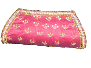 Pochette élégante en satin perlé pour soirée - Product Image 6