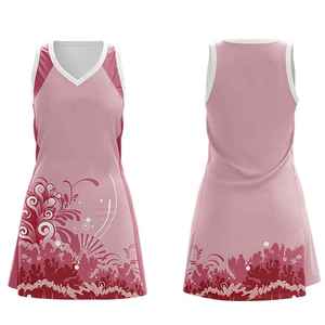 Conception confortable, logo personnalisé, couleur personnalisée, taille personnalisée, uniforme de netball pour femmes, impression numérique, durable, séchage rapide, de qualité supérieure - Product Image 1