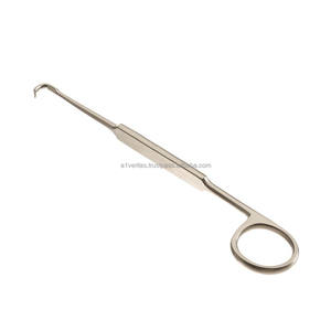 Retractor de sujeción de tejido de acero inoxidable dentado de 18x7mm, juego de instrumentos quirúrgicos de Meyer-Ding, VERITAS, disponible - Product Image 2