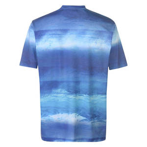 T-shirt personnalisé avec logo imprimé sur le devant, style vintage délavé à l'acide, tissu épais 100% coton, coupe ample, respirant, style streetwear - Product Image 2