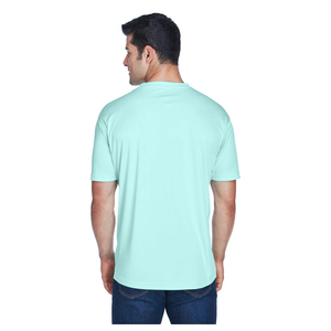 เสื้อยืดผู้ชายแบบลำลอง แขนสั้น คอกลม ทรงปกติ สีพื้น ผ้าฝ้ายเจอร์ซีย์ ย้อมสีเรียบ น้ำหนักเบา ใส่ได้ทุกวัน - Product Image 2