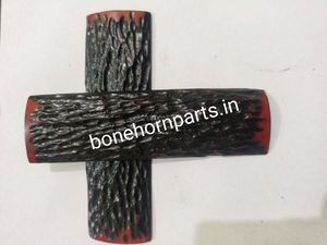 Handcrafted Eco-Friendly <b>Bone</b> Amber Jigged <b>Knife</b> <b>Handle</b> Scales Natural Textured Material for Custom <b>Knife</b> Making - Product Image 3