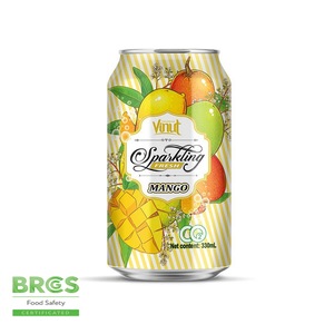 330ml d'eau de mangue fraîche pétillante VINUT - Product Image 1