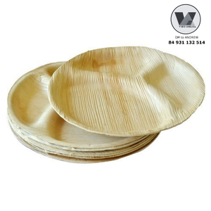 Bandeja de Servir Cuadrada de Hoja de Palma de Areca 100% Natural, 25cm, Resistente y Compostable, para Bodas Rústicas y Barbacoas al Aire Libre - Product Image 4