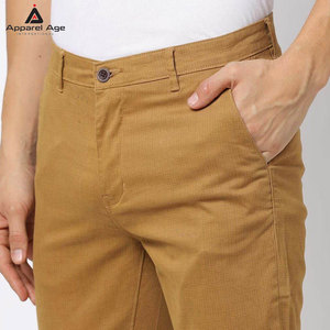 Jeans de Hombre, Corte Slim, Plisados, Tallas Grandes, 100% Algodón, Transpirables, de Secado Rápido, Estilo Recto, a la Moda - Product Image 4