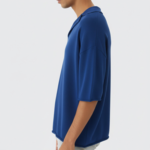 Camiseta de Hombre de Algodón 100% Tejido, OEM/ODM, Hombros Caídos, Logotipo Personalizado Impreso, Secado Rápido, Manga Corta, Superventas - Product Image 5