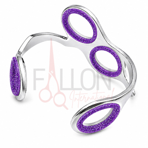 สร้อยข้อมือกรรไกรช่างทำผม OEM สีดำวิบวับ สร้อยข้อมืออุปกรณ์ช่างตัดผม ขายส่ง - Product Image 4