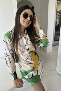 Latest Customized Ruffle <b>Mini</b> Woven Satin Solid Floral <b>Printed</b> Button A-Line Eco-Friendly Casual Evening Beach Wear Women Dress - Product Image 3