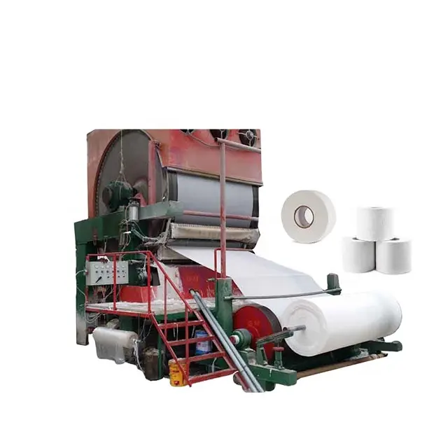 Fourdrinier Tissue Papier Machine Voor Produceren Toiletpapier En Servetten