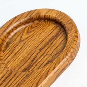 Plato para salsa de madera de teca natural con forma de búho, plato para servir, madera sostenible, apto para alimentos, sin pintura ni barniz, Halal, personalizado para cocina - Product Image 3