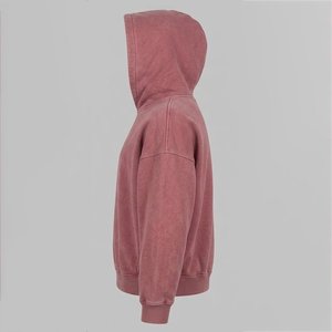 Sudadera con Capucha Rosa para Mujer, de Alta Calidad, con Logotipo Personalizado, Corte Regular, Manga Larga, Felpa de Algodón, Informal, para Otoño, con Bolsillos - Product Image 4