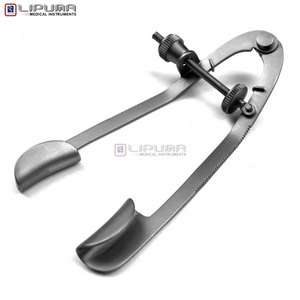 Instrumentos Médicos Quirúrgicos para Ojos, Otorrinolaringología y Veterinaria, Espéculo de Párpados Lancaster de Acero Inoxidable de 8 cm, Retractor Oftalmológico - Product Image 2