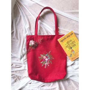 Bolsas de lona de algodón orgánico con logotipo impreso personalizado, bolsas de mano personalizadas, respetuosas con el medio ambiente - Product Image 6