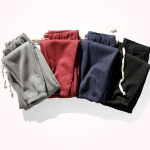 Pantalon de jogging cargo fuselé pour homme, coupe large, mi-lourd, à séchage rapide, écoresponsable, avec fermeture éclair, en molleton chaud - Product Image 6