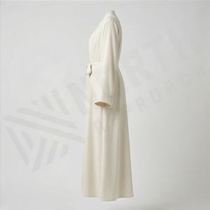 Abayas modestes pour femmes, ensembles de vêtements musulmans, robe hijab, ceinture, ensemble trois pièces, prix de gros, robe, vêtements islamiques, haute qualité - Product Image 3
