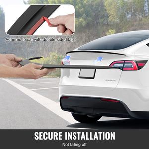 Spoiler GT per Auto, 47,2 Pollici, in ABS Verniciato, Alta Resistenza, per Tesla Model Y, Stile Ducktail - Product Image 6