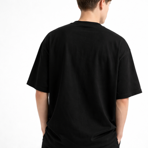 Fabricantes de Camisetas Extra Grandes Personalizadas de Alta Calidad, 100% Algodón, Lisas, con Hombros Caídos y Corte Cuadrado para Hombre - Product Image 2