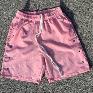 Shorts pour hommes personnalisés imprimés sur le devant, 100 % polyester, séchage rapide, respirants, coupe ample, streetwear, entraînement, sportswear décontracté - Product Image 3