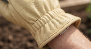 Heavy-Duty Heat Resistance Reflective Safety Driving <b>Gloves</b> Soft General Purpose Comfortable Double Palm Reinforced Flexible - Product Image 4